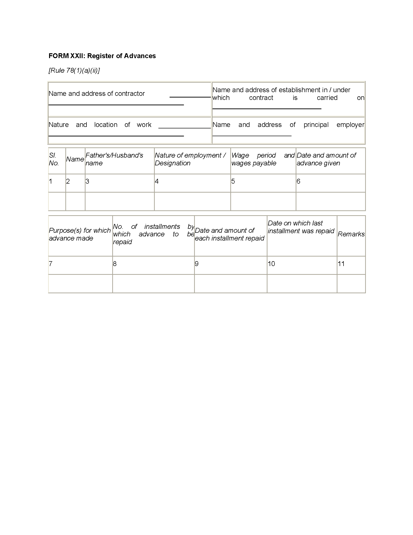 206 - FORM XXI Register of Fines-converted